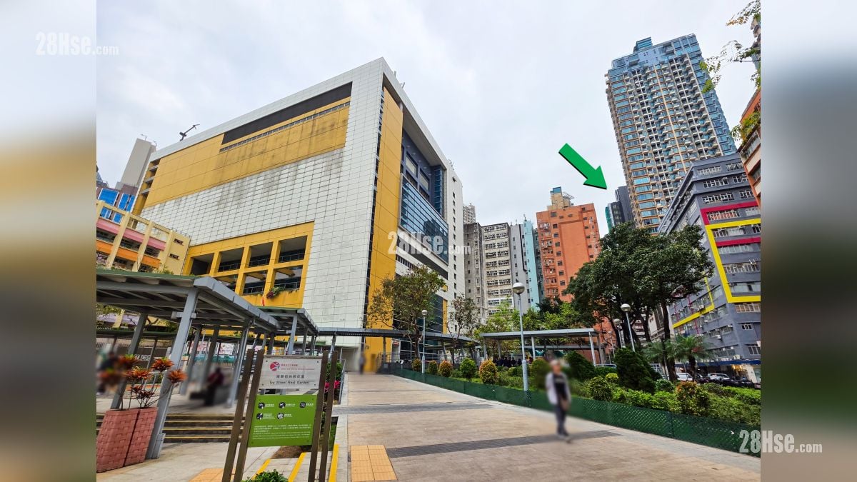 映居 附近设施 大角咀体育馆, 距离项目约 190 米