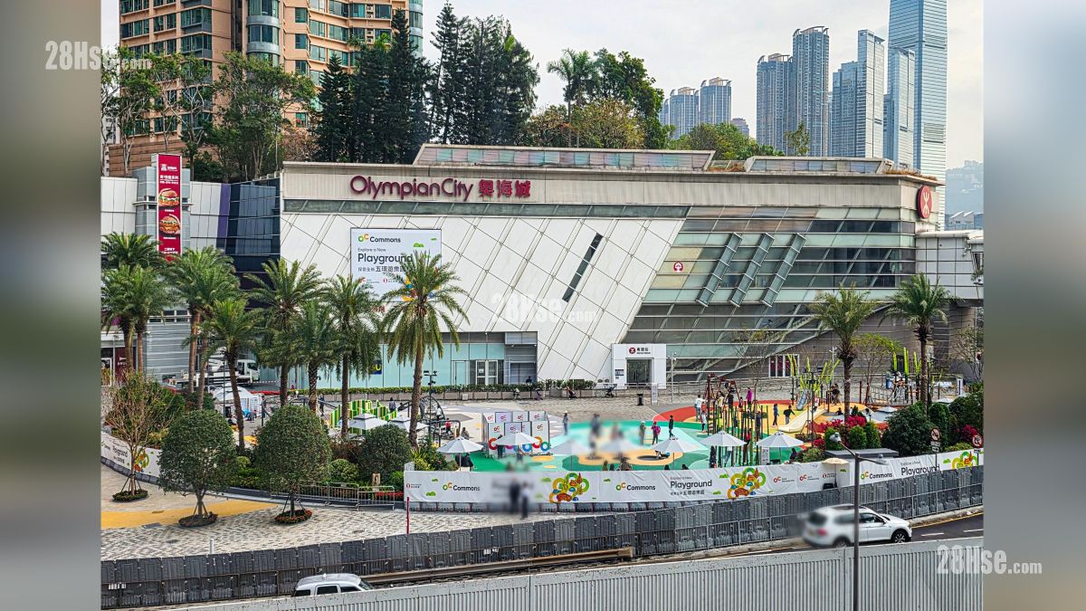 映居 邻近商场或食肆 奥海城, 近奥运港铁站