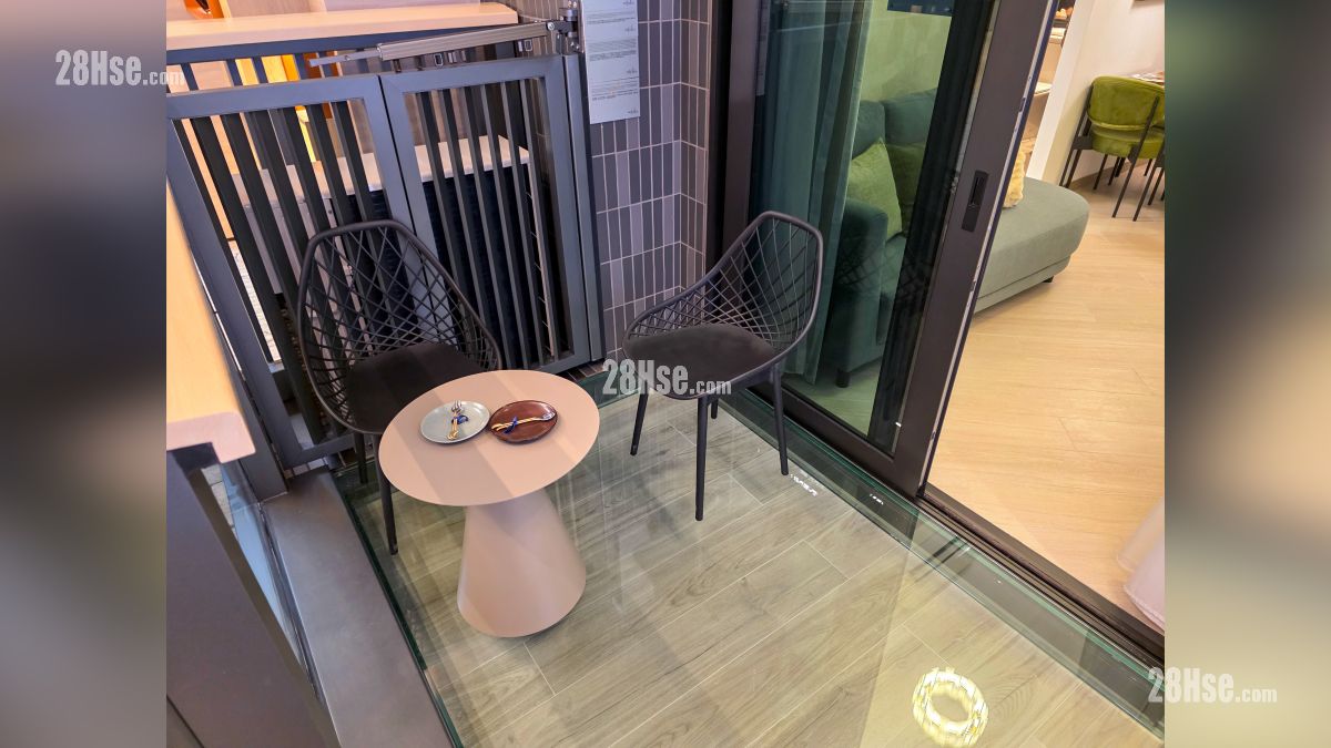 映居 示范单位 露台部分