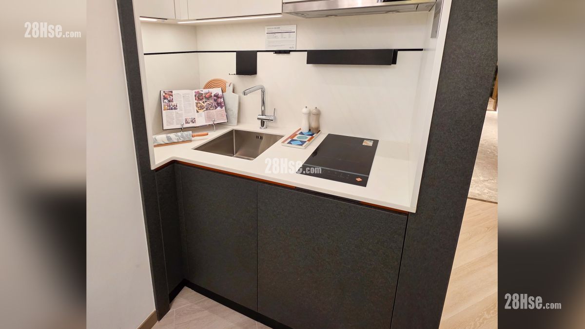 映居 示范单位 开放式厨房部分