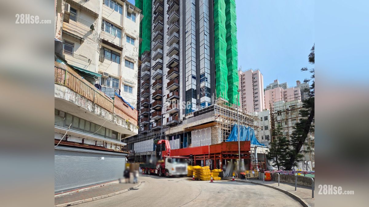 荟淳 屋苑设施环境 飞凤街尾段