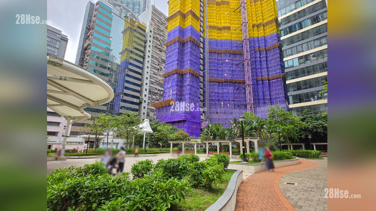 项目外的横窝仔街花园