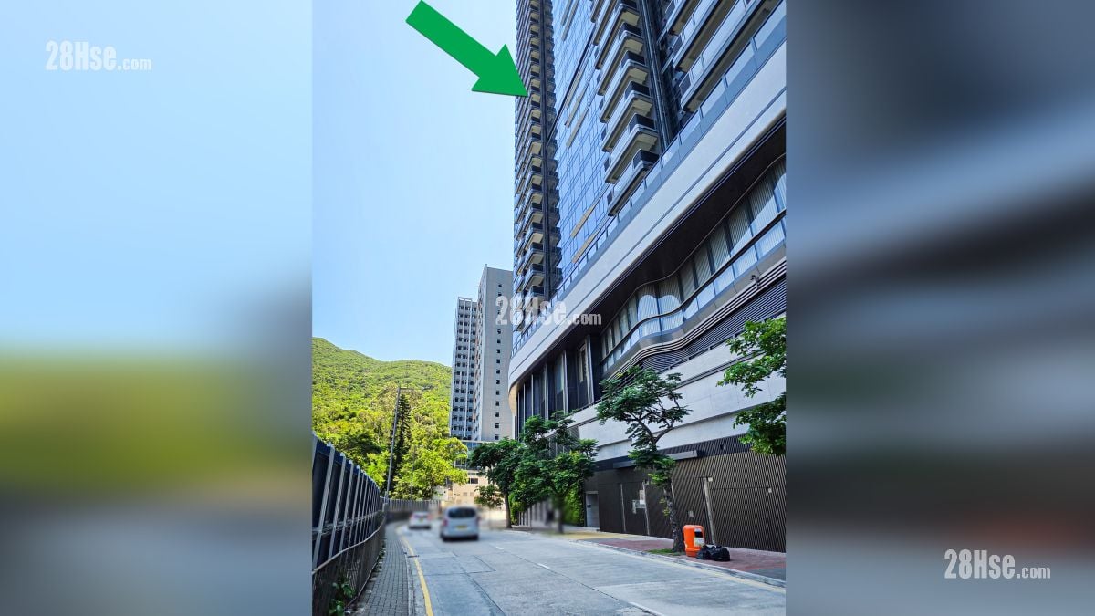 项目 (绿色箭嘴部分) 外的警校道
