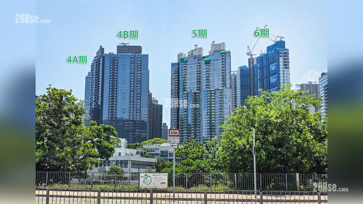 项目期数分布 (从海洋公园观看)